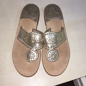 Silver-Gold Jack Rogers